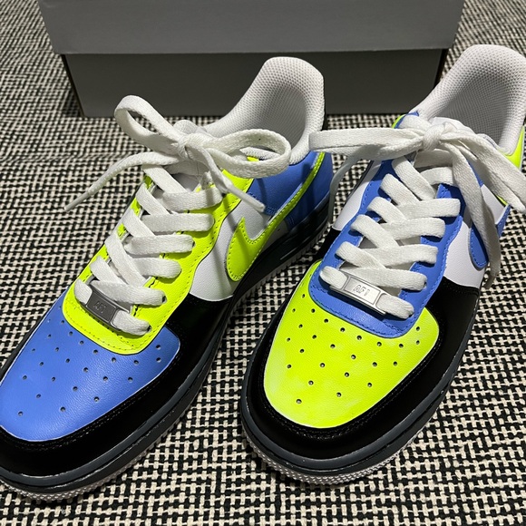 Custom painted Nike AF1’s women size 7 - Picture 3 of 7